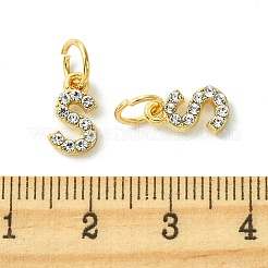 Pendenti con strass in lega di placcatura a cremagliera&nbsp;PALLOY-S187-01S