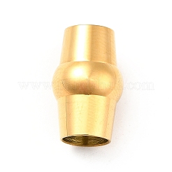 Fermoirs magnétiques en acier inoxydable 304 avec emembouts collées&nbsp;STAS-K006-09B-6mm