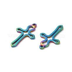 Pendentifs en acier inoxydable 304&nbsp;STAS-H214-17RC