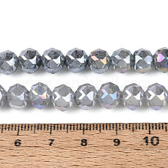 Fili di perle di vetro galvanizzate anti-ossidazione&nbsp;GLAA-N064-8mm-14