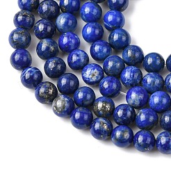 Natürlicher Lapislazuli Perlenstränge&nbsp;G-K366-G03-6mm