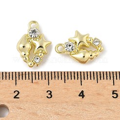 Colgantes de aleación de Diamante de imitación&nbsp;PALLOY-F316-02B-G