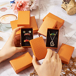 Boîte à bijoux en papier carton rectangle&nbsp;CON-TAC0015-01G