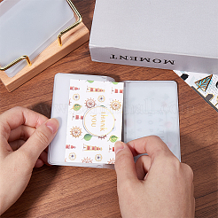 Porte-cartes de visite en PVC&nbsp;AJEW-WH20006-143