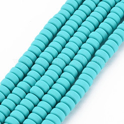 Chapelets de perle en pâte polymère manuel&nbsp;CLAY-N008-008-77