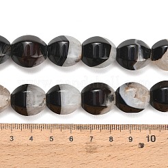 Filo di perline di agata naturale&nbsp;GG-L001-G01-03D