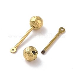 Perno a sfera filettato in acciaio inossidabile 304 con placcatura ionica (ip)&nbsp;STAS-M330-01B-G