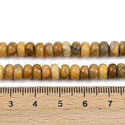 Natürliche Huanglong-Jadeperlenstränge&nbsp;G-L647-D02-4x6mm