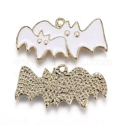 Halloween-Thema Legierung Emaille Anhänger&nbsp;X-ENAM-J649-08LG-02