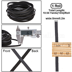 Cordon plat simili cuir 10m&nbsp;LC-WH0003-08A-01