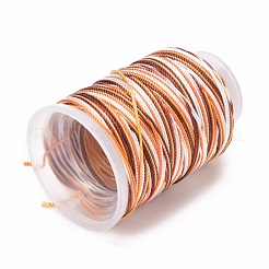 5 rollo de hilos de poliéster teñidos en segmentos de 12 capas&nbsp;WCOR-P001-01B-020