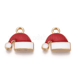 Encantos de esmalte de aleación de oro plateado&nbsp;ENAM-T009-96-RS