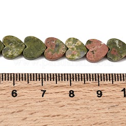 Natur Unakit Perlen Stränge&nbsp;G-M403-A23-03