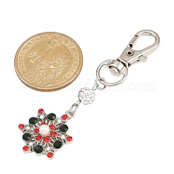 Decorazioni pendenti in lega smaltata 5 pz&nbsp;HJEW-JM04152
