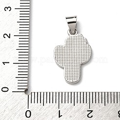 Ciondoli smaltato in ottone&nbsp;FIND-I054-01B-P