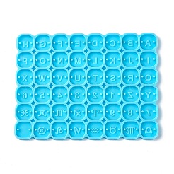 DIY quadratische Anhänger Silikonformen&nbsp;DIY-C014-10D