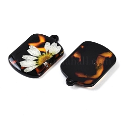Pendentifs en résine époxy&nbsp;RESI-S09-01D-RS