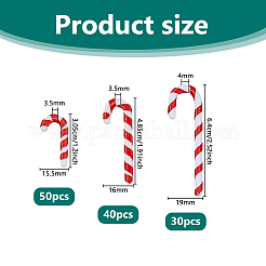 120 décoration suspendue en plastique sur le thème de Noël&nbsp;KY-DC0001-56