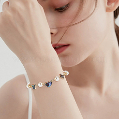 12 Stück 6 Stile Paua Muschel Verbinder Charms&nbsp;FIND-FH0007-96G