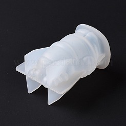 Bricolage 3d noël rennes affichage décoration moules en silicone&nbsp;DIY-G058-B03
