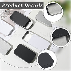 6 caja de almacenamiento de baratijas de hojalata con tapa deslizante&nbsp;CON-SP0001-23A