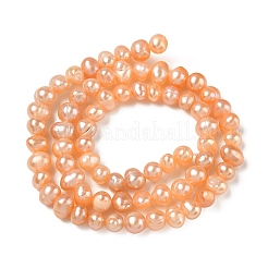 Fili di perle di perle d'acqua dolce coltivate naturali&nbsp;PA-CBAC463-04