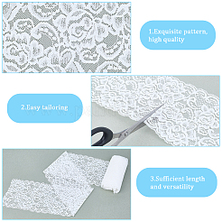 5 Yards Polyester-Spitzenband zur Schmuckherstellung&nbsp;OCOR-GF0004-78A