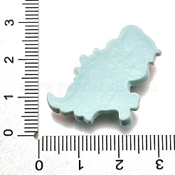 Einhorn undurchsichtige Decoden-Cabochons aus Harz&nbsp;LS-CRES-F034-02