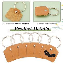 DIY-Kit zur Herstellung eines leeren Schlüsselanhängers&nbsp;DIY-OC0011-02