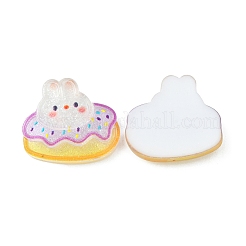 Cabochons de lapin mignon translucide&nbsp;CRES-O006-10