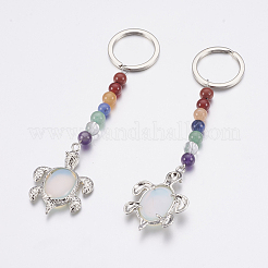 Opalit Chakra Schlüsselanhänger&nbsp;KEYC-P040-B05