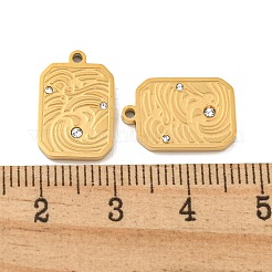 Pendentifs en acier inoxydable 304 avec placage ionique (IP)&nbsp;STAS-S135-11G