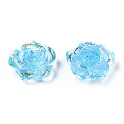 Cabujones de resina transparente&nbsp;CRES-N030-001B-02