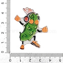 Gedruckt Acryl Anhänger&nbsp;OACR-A046-02A