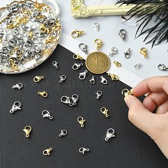 30 Stück 6 Stile 304 Edelstahl Karabinerverschlüsse&nbsp;FIND-YW0006-20