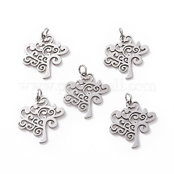 Pendentifs en acier inoxydable 304 résistant au ternissement&nbsp;STAS-S105-T517S