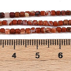 Natürliche rote Jaspis Perlen Stränge&nbsp;G-RM2025-C27-A