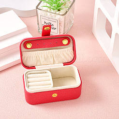 1 scatola portagioie in similpelle PU&nbsp;LBOX-TA0001-01D