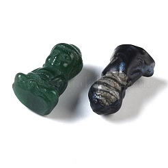 Aus natürlichen Edelsteinen geschnitzte Buddhafiguren&nbsp;DJEW-M015-06