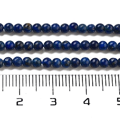 Gefärbt natürliche Lapislazuli Perlen Stränge&nbsp;G-G143-A01-01