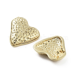 Boucles d'oreilles clous en laiton fraise&nbsp;EJEW-Q811-09G