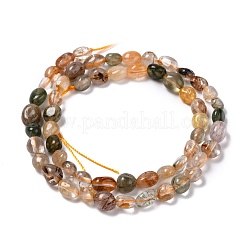 Naturale perle di quarzo rutilato fili&nbsp;G-F706-11A
