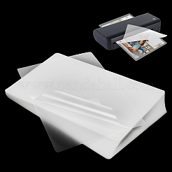100 pz. fogli di pellicola per laminazione in plastica per proteggere le foto&nbsp;AJEW-WH0606-55B