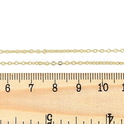 Collane a catena in ottone placcato a cremagliera per le donne&nbsp;LS-NJEW-H049-03G