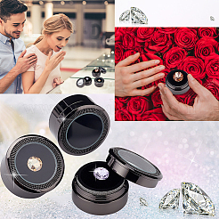 Scatole regalo di gioielli in lega&nbsp;OBOX-WH0007-17A