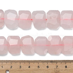 Natürlichen Rosenquarz Perlen Stränge&nbsp;G-C285-A08-01