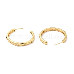 Boucles d'oreilles étoile et losange en zircone cubique transparente&nbsp;KK-H434-20G