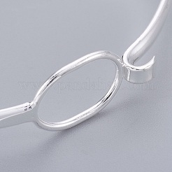 Accessoire de bricolage de bracelet en laiton&nbsp;BJEW-B133-01S