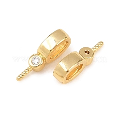 Messing Micro Pave Zirkonia StiftKlaue Pin Anhänger&nbsp;KK-Z146-21G