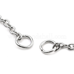 Anlaufbeständige Kabelketten aus Edelstahl 304 zur Herstellung von Armbändern&nbsp;AJEW-P119-02P